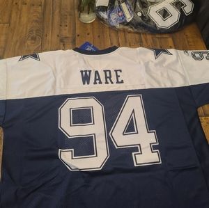 DeMarcus Ware Dallas Cowboys Navy Blue Authentic Reebok Jersey